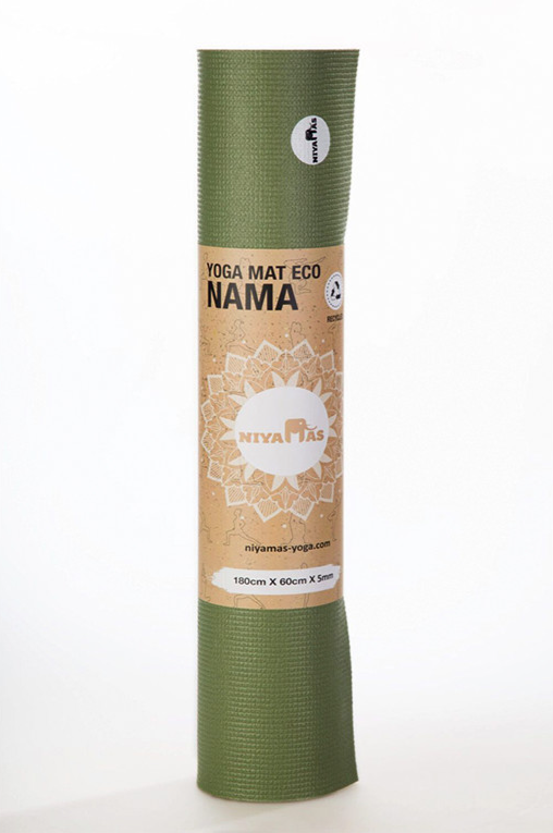 Niyamas Yoga & Pilates Mat Pro Sticky Eco Nama Green (180x60x0.5cm)